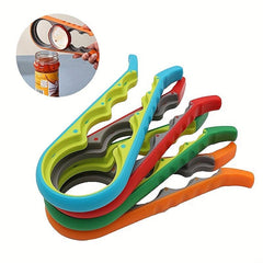 4 in 1 Bottle Opener Multifunctional Large and Small Caps Home Kitchen Can Opene