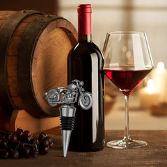 Motorcycle Wine Stopper Bikers Bottle Stoppers For Wine Champagne Prosecco