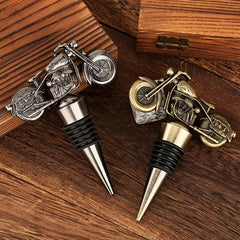 Motorcycle Wine Stopper Bikers Bottle Stoppers For Wine Champagne Prosecco