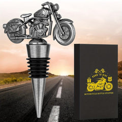 Motorcycle Wine Stopper Bikers Bottle Stoppers For Wine Champagne Prosecco