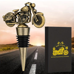Motorcycle Wine Stopper Bikers Bottle Stoppers For Wine Champagne Prosecco