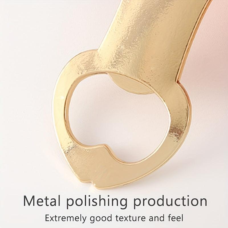 Gold Motorcycle Bottle Opener - Perfect Beer Gift for Adults