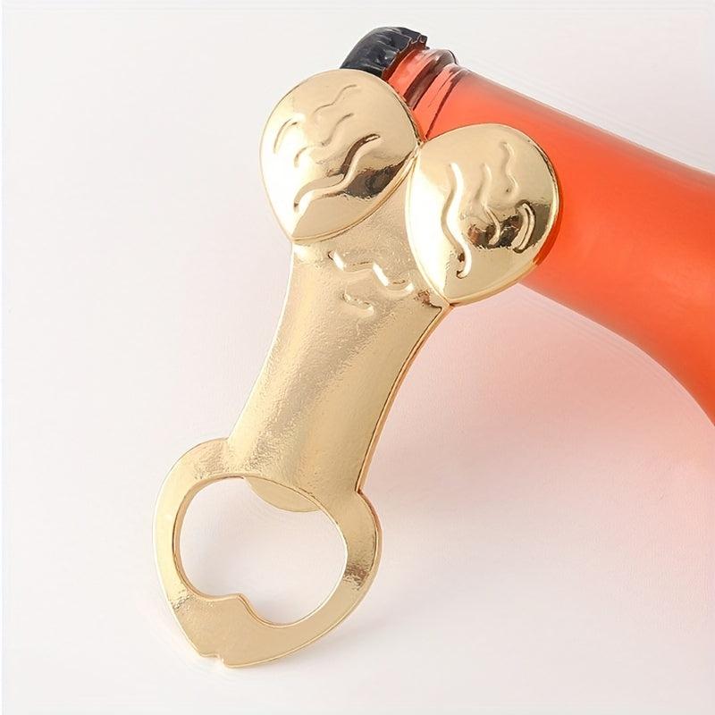 Gold Motorcycle Bottle Opener - Perfect Beer Gift for Adults