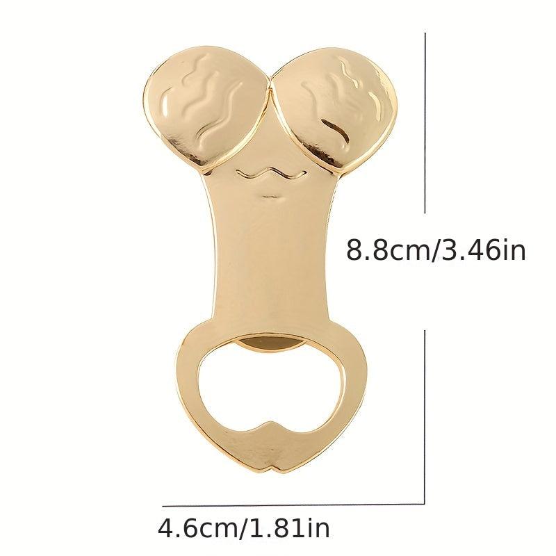 Gold Motorcycle Bottle Opener - Perfect Beer Gift for Adults