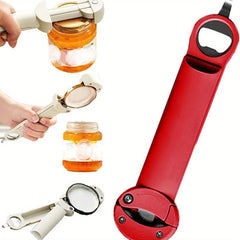 Adjustable Retractable Bottle Opener Stainless Steel Can Opener
