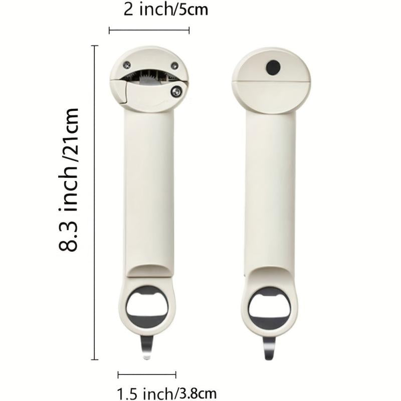 Adjustable Retractable Bottle Opener Stainless Steel Can Opener