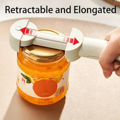 Adjustable Retractable Bottle Opener Stainless Steel Can Opener