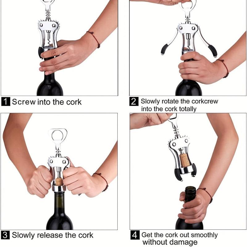 Multifunctional Red Wine Bottle Opener Set