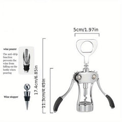 Multifunctional Red Wine Bottle Opener Set