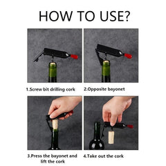 Magnetic Bottle Opener for Wine and Beer Bottles