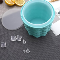 Large Ice Bucket Ice Cube Maker