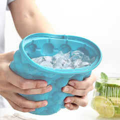Large Ice Bucket Ice Cube Maker