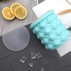 Large Ice Bucket Ice Cube Maker
