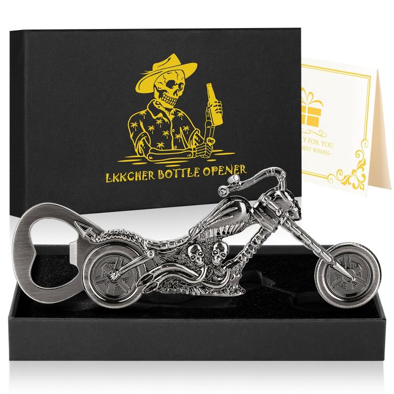 Motorbike Beer Opener Skull Design For Men