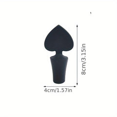 1pc Poker Silicone Wine Bottle Stopper Kitchen Tool