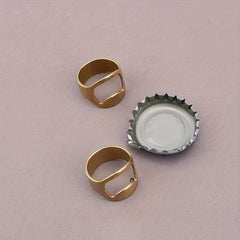 Ring Shape Bottle Opener Solid Barware Tool Wedding Party Favor Gift