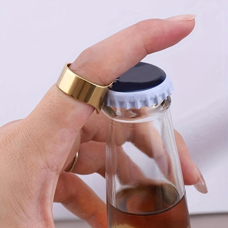 Ring Shape Bottle Opener Solid Barware Tool Wedding Party Favor Gift