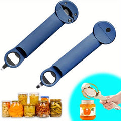 Adjustable Stainless Steel Bottle & Can Opener - Easy Jar Opener