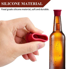 12pcs Silicone Wine Bottle Stopper Cap Vacuum Sealed Cover Wine Sealer
