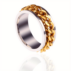 Rotatable Ring Bottle Opener Titanium Stainless Steel Accessory