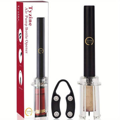 4pcs Air Pressure Bottle Opener Set with Foil Cutter Aerator Pourer Vacuum