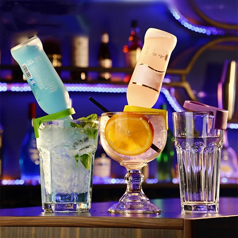 3pcs Cocktail Cup Buckle Wine Bottle Decorative Cup Buckle