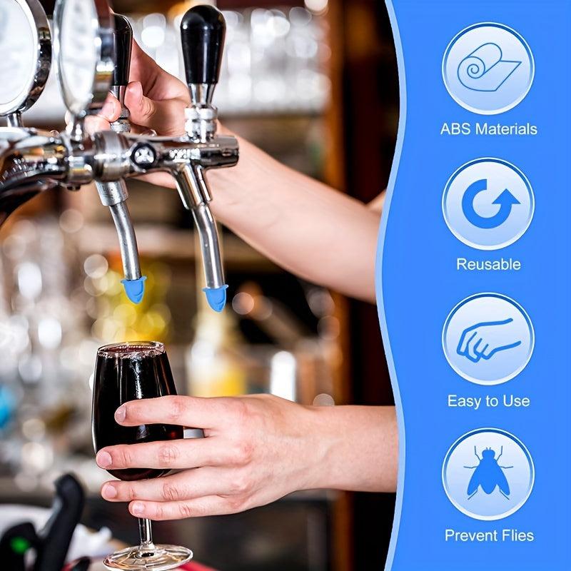 5pcs Beer Faucet Tap Cleaning Plugs & Brush Set for Bar Restaurant