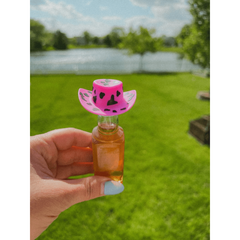 10Pcs Mini Cowboy Hat Plastic Dollhouse Decoration Gnome Plates Mini Cap