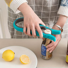 4 In 1 Jar Opener Manual Twist Cap Bottle Opener Kitchen Gadgets