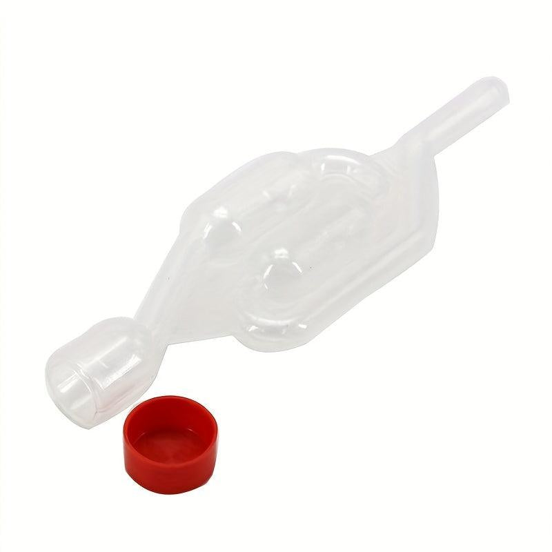 2 Plastic S Shape Twin Bubble Airlock Valves for Wine Beer Making Fermentation
