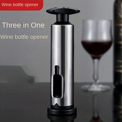 Wine Opener 4Pcs Gift Set - Foil Cutter, Stoppers, Aerator, Pourer