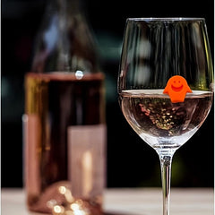 8pcs Halloween Wine Glass Marker Stickers