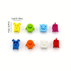 8pcs Halloween Wine Glass Marker Stickers