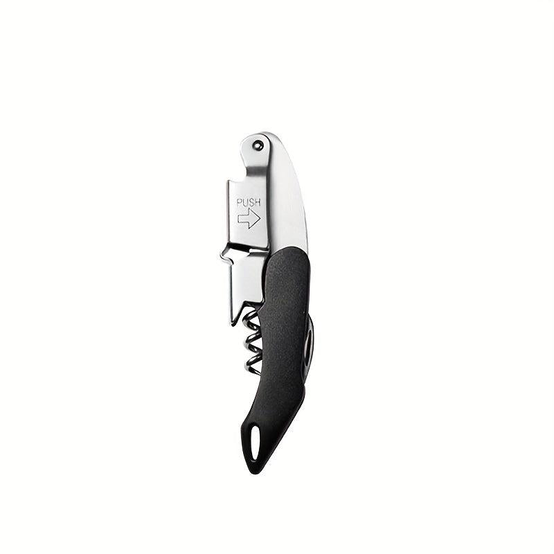 Professional Waiters Corkscrew Wine Opener Leather Case