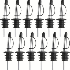 12pcs Wine Pourer Aerator Decanter Spout Liquor Bottle Pourers