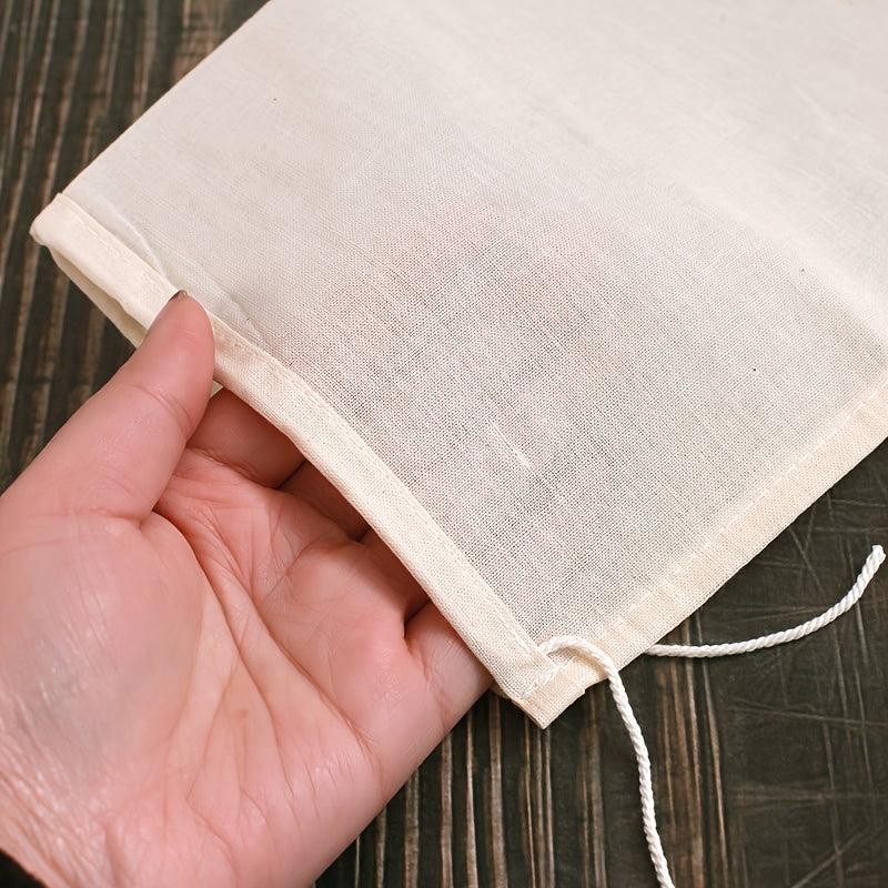 Reusable Filter Cloth for Nut Milk & Beer Making