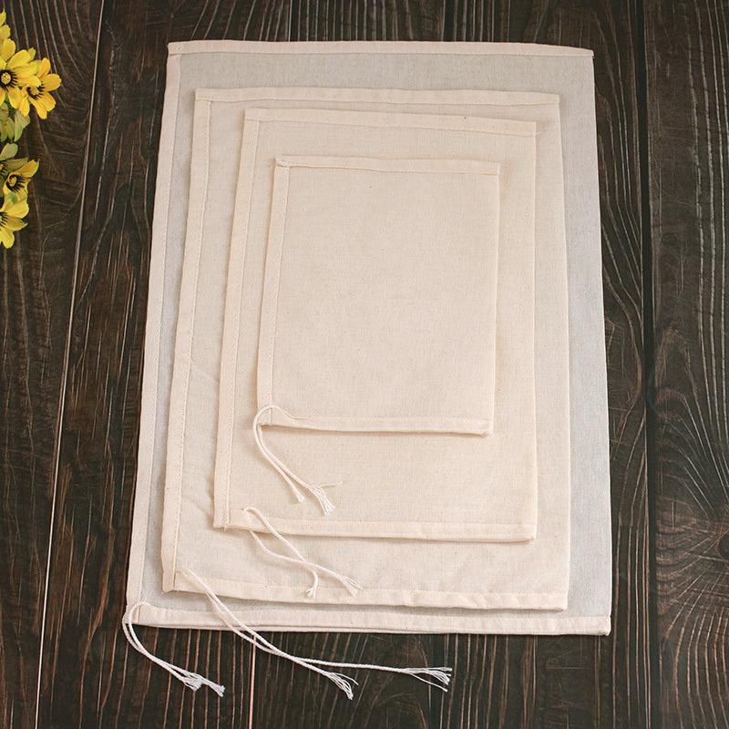 Reusable Filter Cloth for Nut Milk & Beer Making