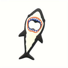 1 Pc Shark Beer Bottle Opener Magnet 3d Cartoon Animal Magnet Fridge Magnet