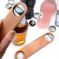Creative Wooden Bottle Opener for Camping and Outdoor - Durable