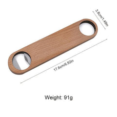 Creative Wooden Bottle Opener for Camping and Outdoor - Durable
