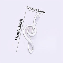 Music Note Shape Bottle Opener Bar Household Kitchen Gadget
