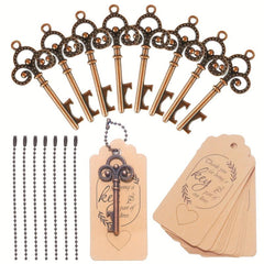20pcs Key Shape Zinc Bottle Opener Barware Tool Wedding Party Favor Gift
