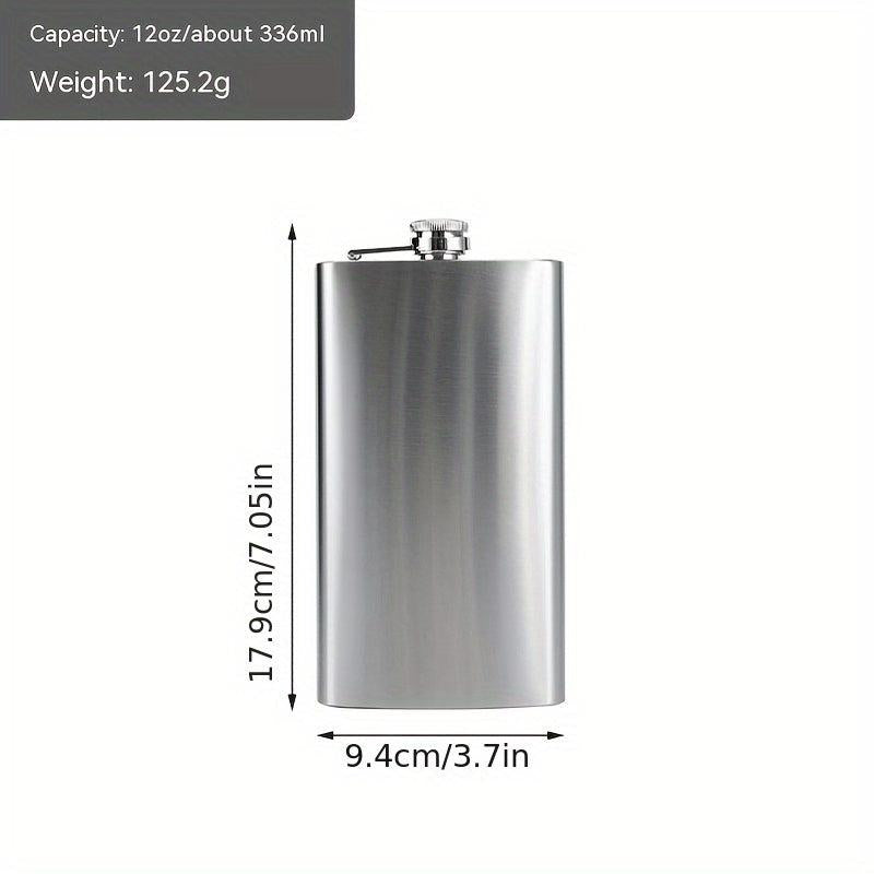 1pc Stainless Steel Wine Jug Portable Outdoor Wine Bottle