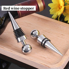 5pcs Sphere Wine Stoppers Beverage Preservers for Home Bar Pub Restaurant