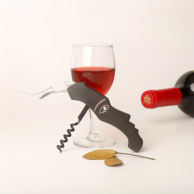 Waiter Corkscrew Wine Opener Foil Cutter Professional Bartender Tool
