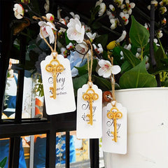 20pcs Key Tree Shape Bottle Opener Solid Barware Tool Wedding Party Favor Gift