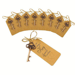 20pcs Key Tree Shape Bottle Opener Solid Barware Tool Wedding Party Favor Gift