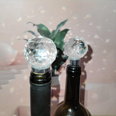 Vacuum Sealing Wine Stoppers Crystal Ball Design Wedding Decor