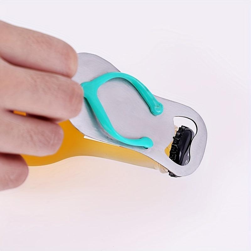 Metal Slipper Beer Bottle Opener - Stylish and Convenient