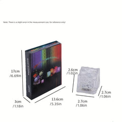 12pcs Colorful Glowing Ice Cubes with Changing Lights